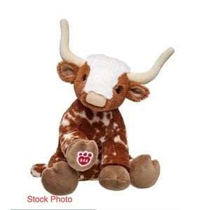 Build A‎ Bear Longhorn Plush Stuffed Animal with Duck Friends T-Shirt Kids